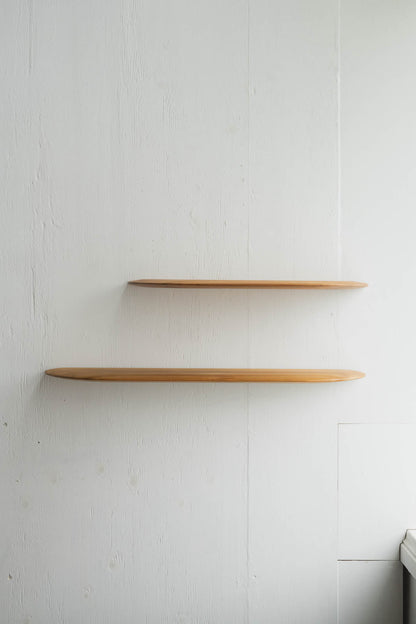 Teak Smooth shelf | 棚受け一体型シェルフ
