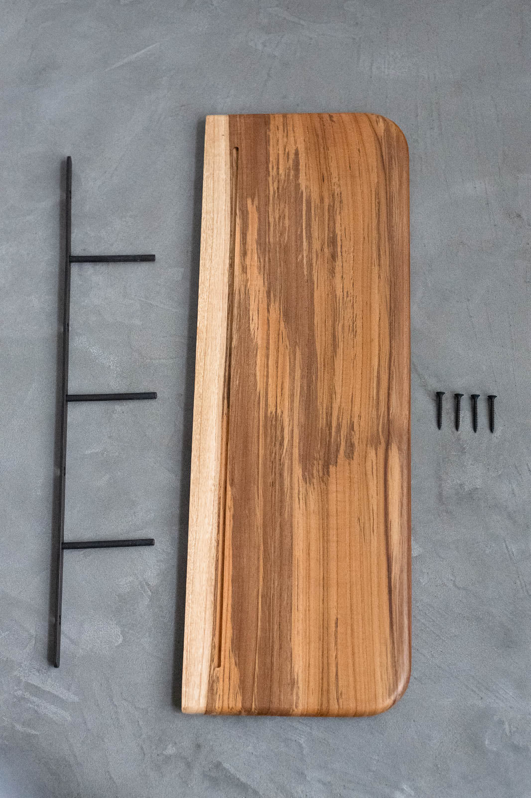 Teak shelf 500 | 棚受け一体型シェルフ