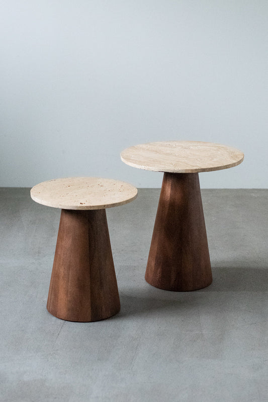 sed/met cone side table