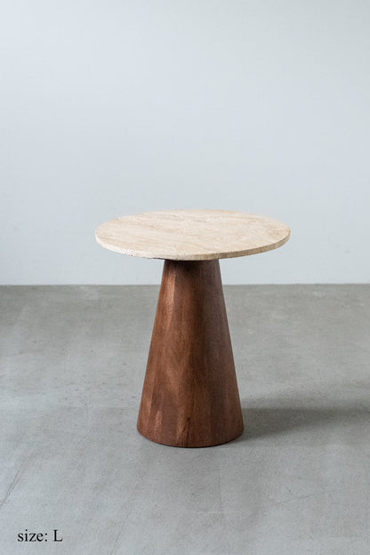 sed/met cone side table