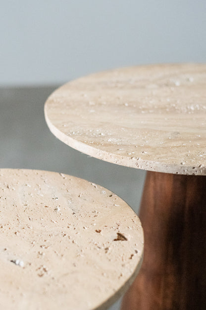 sed/met cone side table