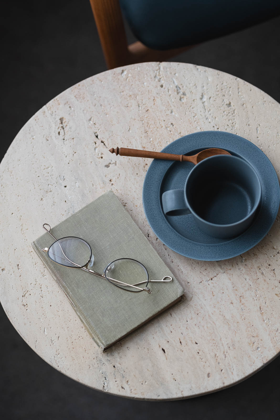 sed/met cone side table