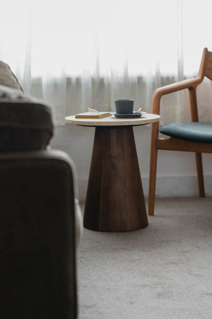 sed/met cone side table