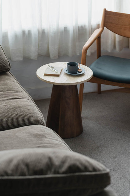 sed/met cone side table