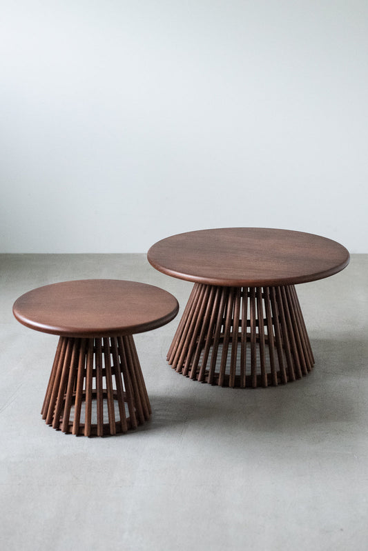 sed/met slat side table