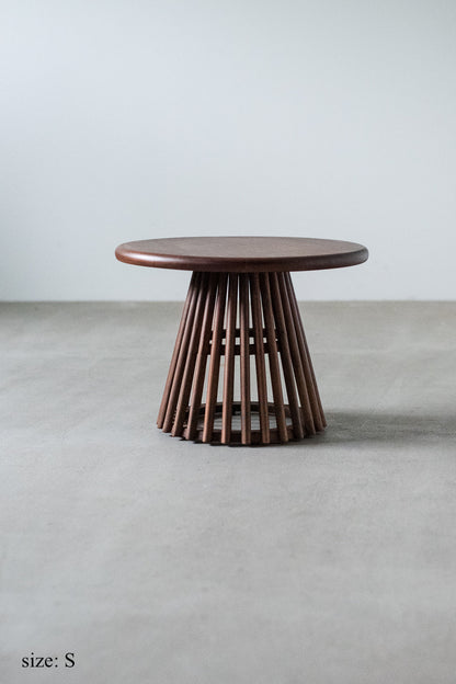 sed/met slat side table