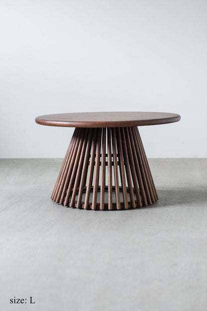 sed/met slat side table