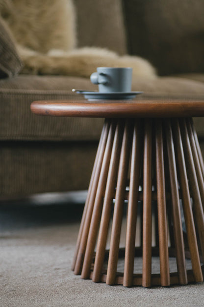 sed/met slat side table