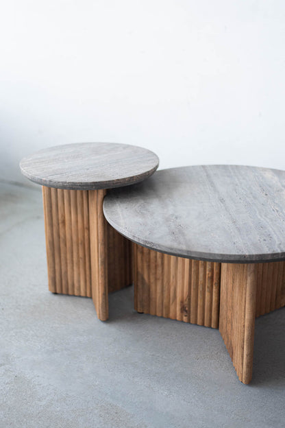 sed/met Rib Coffee Table | コーヒーテーブル（セット販売）