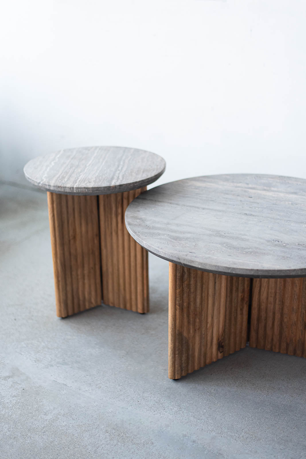 sed/met Rib Coffee Table | コーヒーテーブル（セット販売）