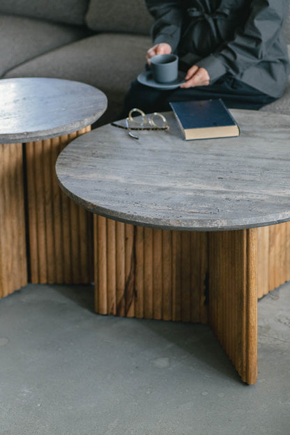 sed/met Rib Coffee Table | コーヒーテーブル（セット販売）
