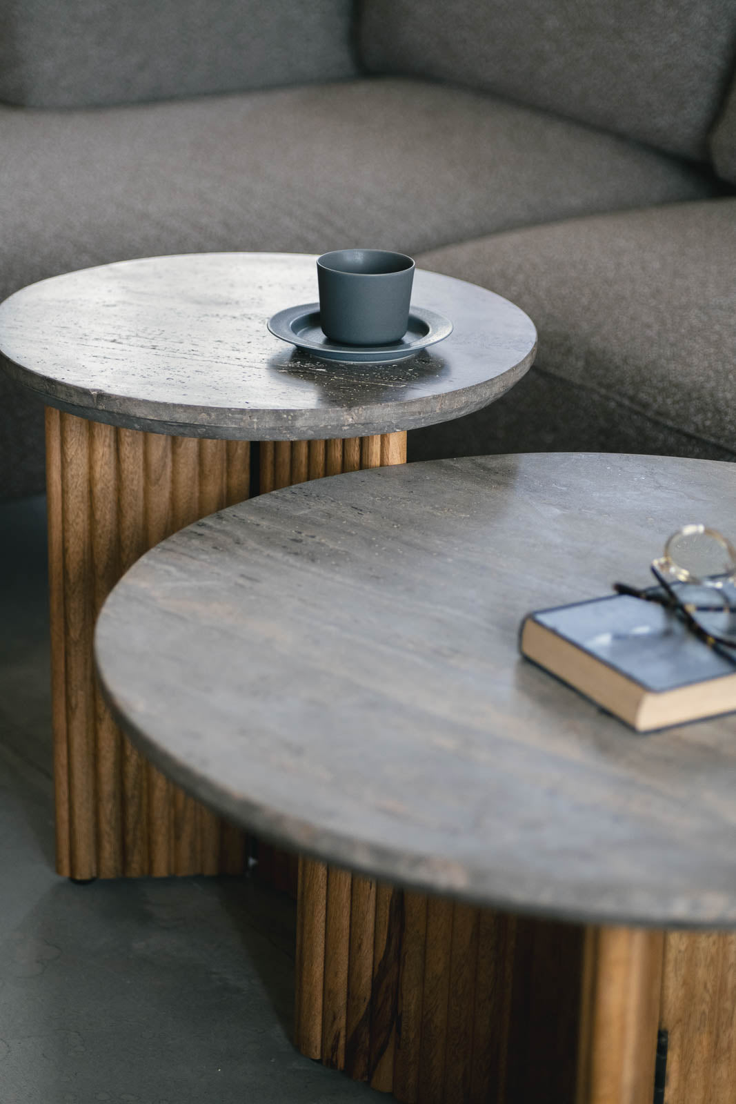 sed/met Rib Coffee Table | コーヒーテーブル（セット販売）