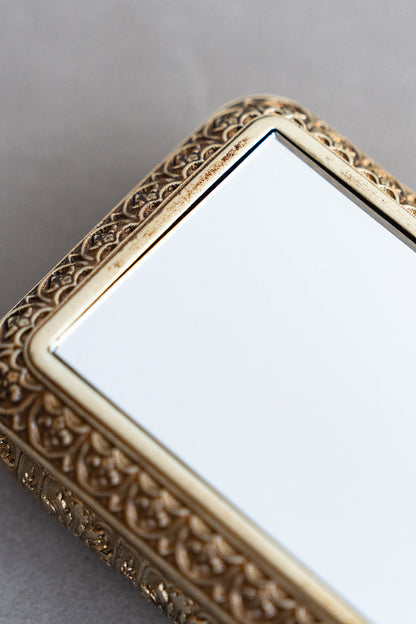 Resin Box with mirror lid | ミラー付き小物入れ
