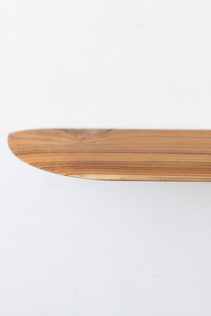 Teak Smooth shelf W900 | 棚受け一体型シェルフ ロング