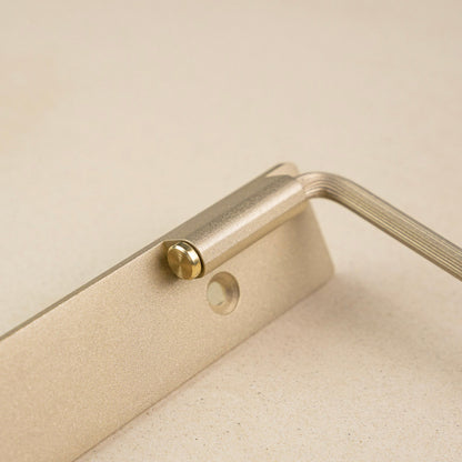 【Bent】 Paper Holder Single -2way- Satin finish（マット仕上げ）※在庫限りで生産終了
