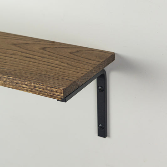 [Bent] Flat Bracket (S/L) BK Iron