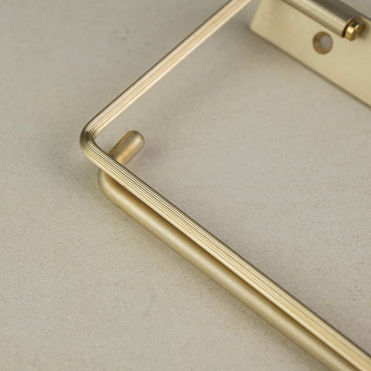 【Bent】 Paper Holder Double -2way- Satin finish（マット仕上げ）※在庫限りで生産終了