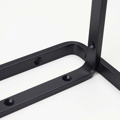 [Bent] Flat Bracket (S/L) BK Iron