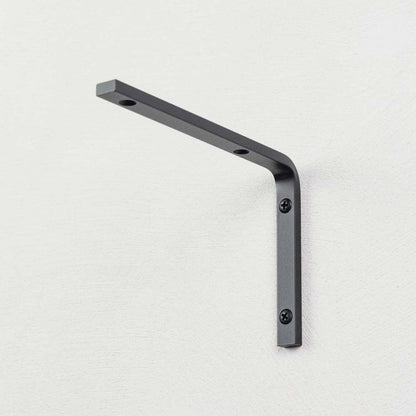 [Bent] Flat Bracket (S/L) BK Iron