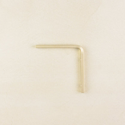 [Bent] Flat Bracket S Satin finish (matte finish) *Discontinued while supplies last