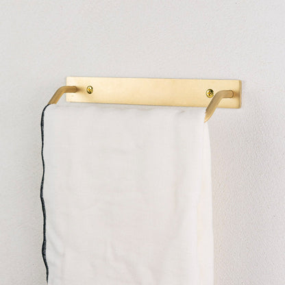 【Bent】Towel Holder -2way- Satin finish（マット仕上げ）※在庫限りで生産終了