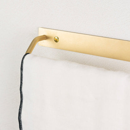 【Bent】Towel Holder -2way- Satin finish（マット仕上げ）※在庫限りで生産終了